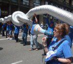 2000 persones es manifesten a Barcelona el 30 de maig en defensa del riu Ebre