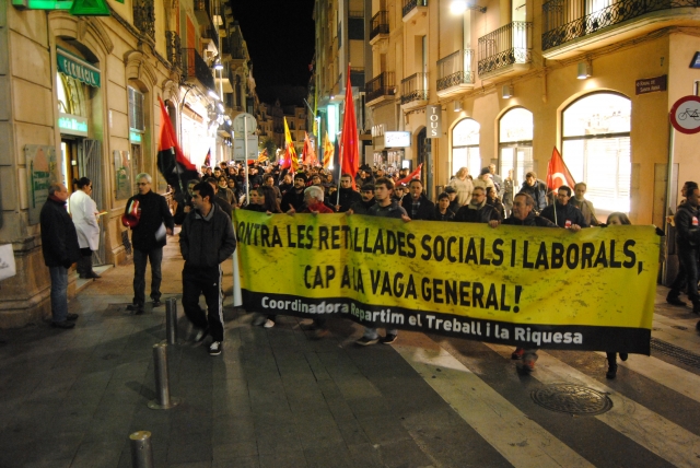 Es porten a terme mobilitzacions a Reus i Tarragona contra les retallades de les pensions