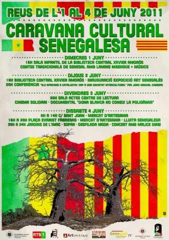 Caravana Cultural Senegalesa a Reus, de l’1 al 4 de juny