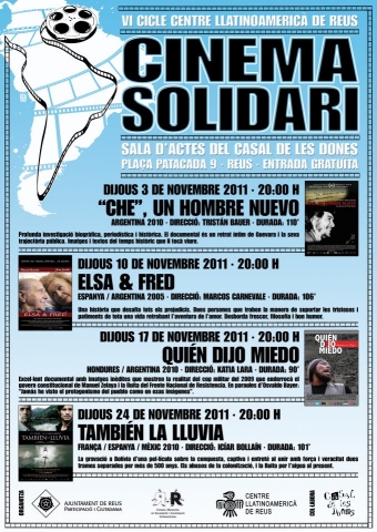 VI Cicle de Cinema Solidari Llatinoamericà a Reus