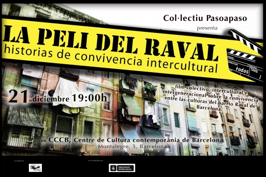 “La Peli del Raval, històries de convivència intercultural”. Un projecte col·lectiu, solidari i intercultural