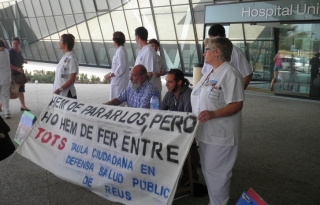 Treballadors de la sanitat a Reus s’organitzen en defensa de la sanitat pública