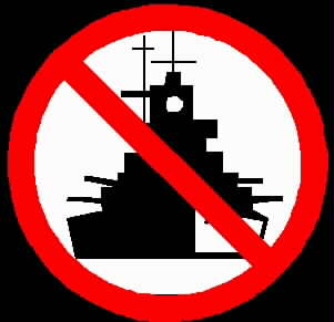 Ara com sempre: Fora vaixells de guerra del Port de Tarragona!