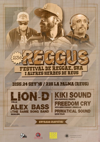 23è festival Reggus el 24 de setembre a La Palma de Reus