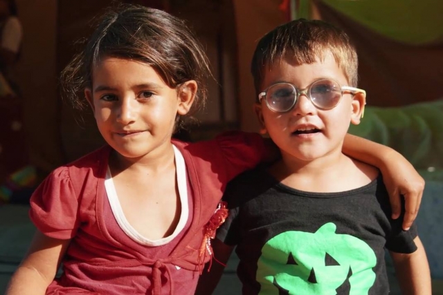 La nena d’Oinofyta Camp (Grècia)