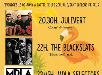 Festa-Concert al carrer Sant Llorenç de Reus