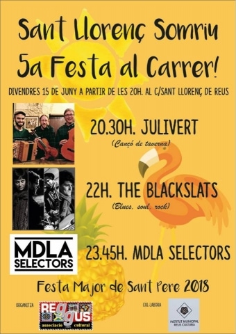 Festa-Concert al carrer Sant Llorenç de Reus