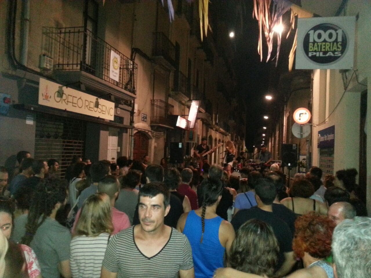 La festa al carrer