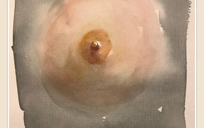 ‘Pinzellades de vi. Pintures eròtiques sobre una base de vi’, exposició de Queralt Osorio al Bar Campus