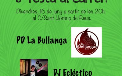 Sant Llorenç somriu, 8a edició, festa el divendres 16 de juny al c/Sant Llorenç de Reus